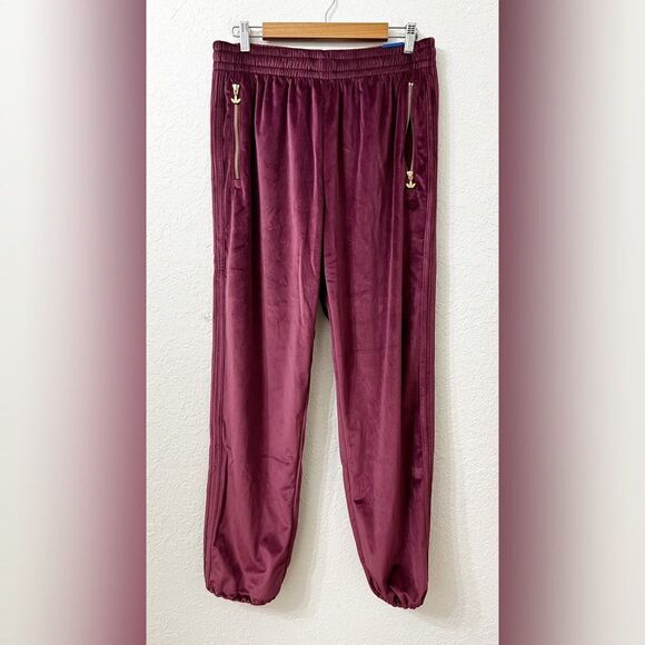 Adidas Originals - ADICOLOR VELOUR TRACK PANTS - M - Picture 2 of 11